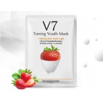 Маска для лица клубника с витаминами V7 Bioaqua