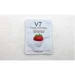 Маска для лица клубника с витаминами V7 Bioaqua