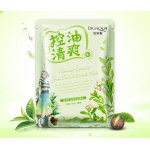 Освежающая маска для лица с экстрактом зеленого чая Bioaqua