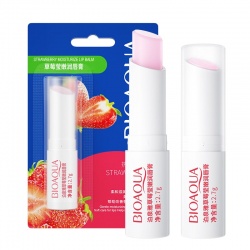 Бальзам для губ с экстрактом клубники Bioaqua