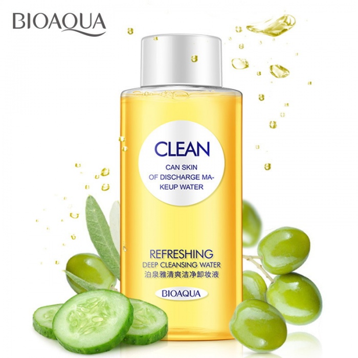 Жидкость для снятия макияжа с оливой Clean Bioaqua