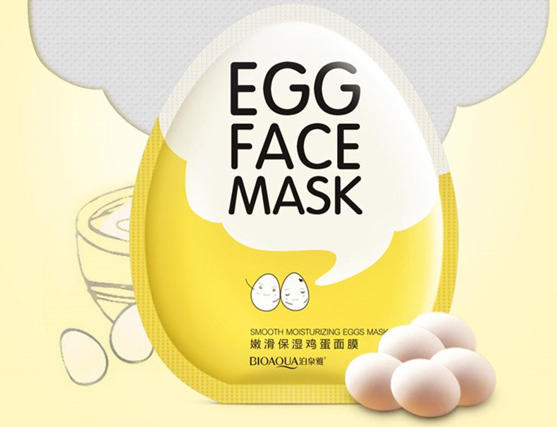 Яичная маска для лица Bioaqua