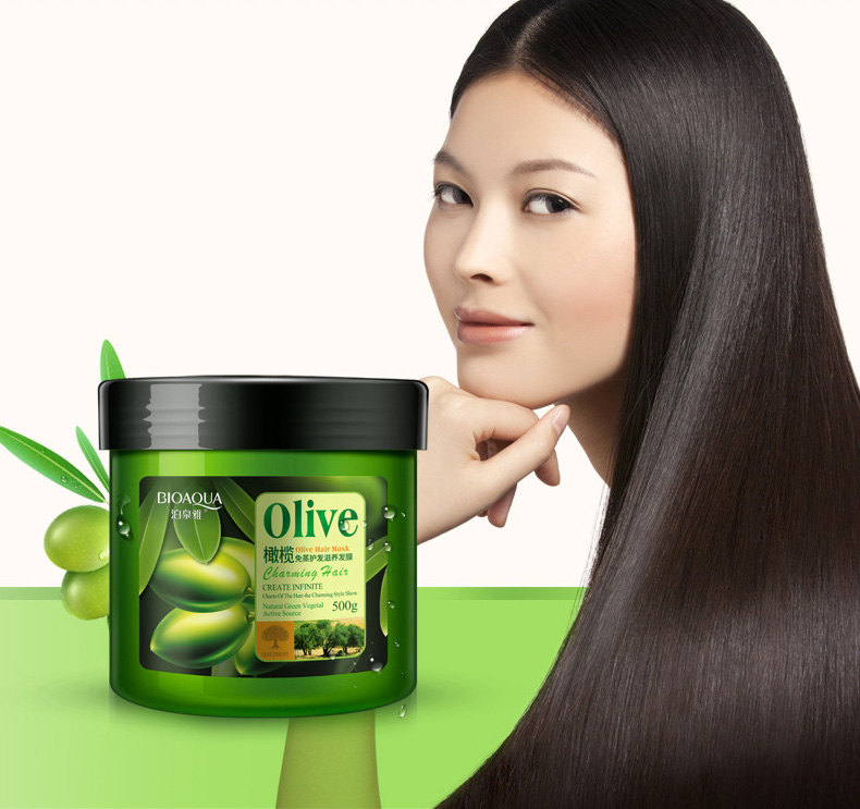 Маска для волос с оливками Bioaqua